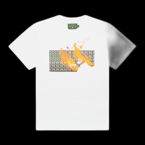 Denim Tears Burn It All Tee 'White'