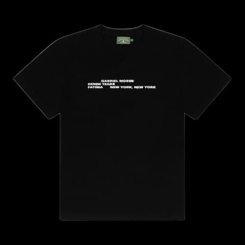 Denim Tears x Gabriel Moses Fatima Tee 'Black'