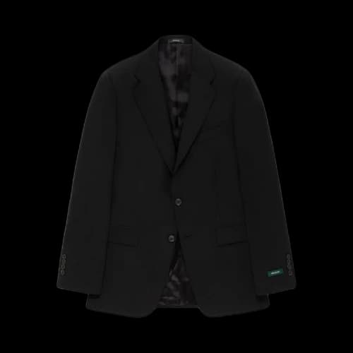 Aimé Leon Dore Single-Breasted Wool Suit Jacket 'Jet Black'