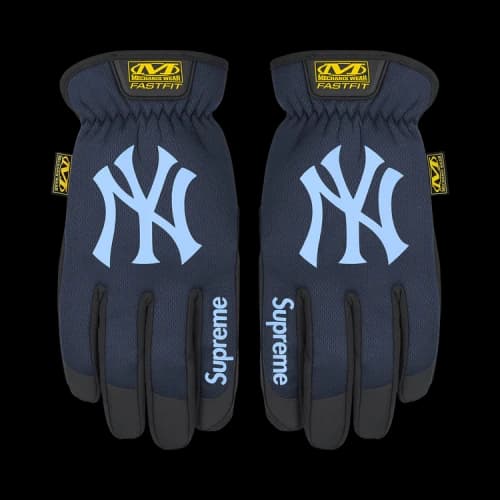 Supreme x Mechanix Fastfit MLB Teams Gloves 'Navy'