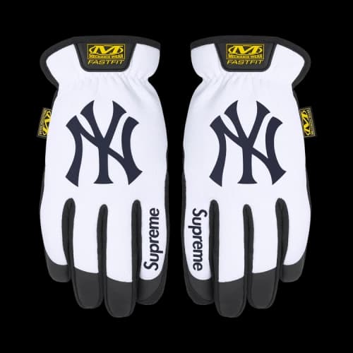 Supreme x Mechanix Fastfit MLB Teams Gloves 'White'