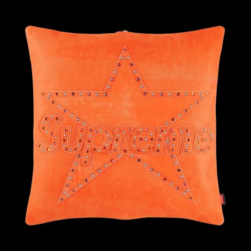 Supreme x Vanson Leathers x B.B. Simon Pillow 'Orange'