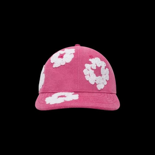 Denim Tears Cotton Wreath Dyed Cap 'Pink'