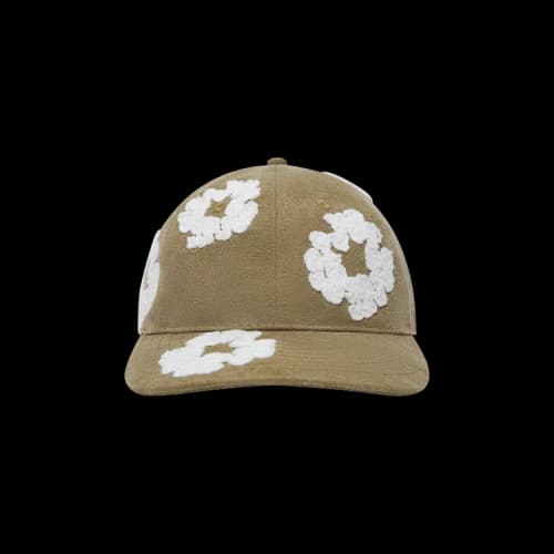 Denim Tears Cotton Wreath Dyed Cap 'Beige'