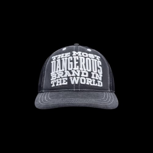 Denim Tears Most Dangerous Brand Cap 'Black'