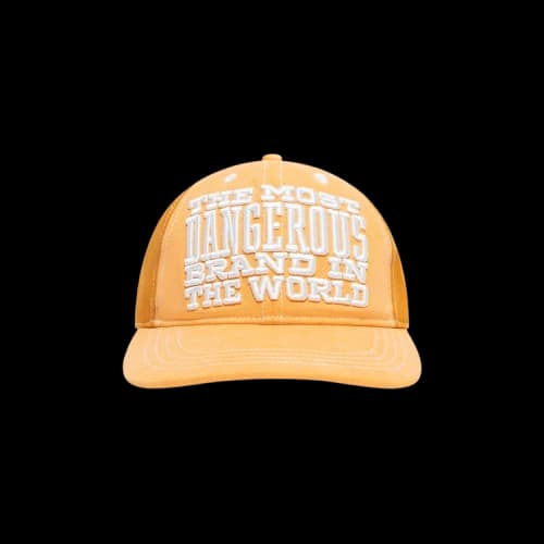 Denim Tears Most Dangerous Brand Cap 'Orange'
