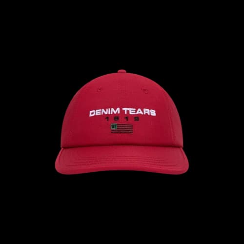 Denim Tears 1619 Cap 'Red'