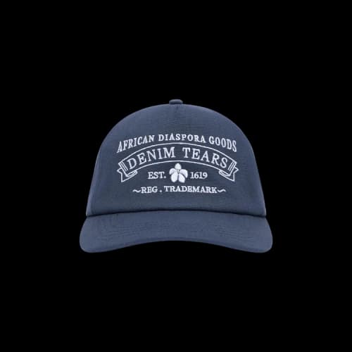 Denim Tears ADG Stamp Cap 'Navy'