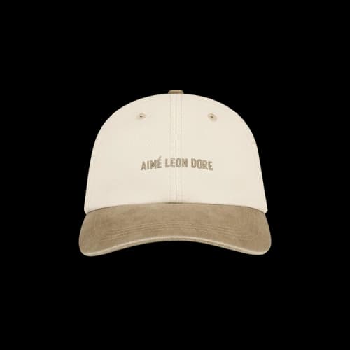Aimé Leon Dore Pigment Dyed Washed Cotton Cap 'Pristine / Plaza Taupe'