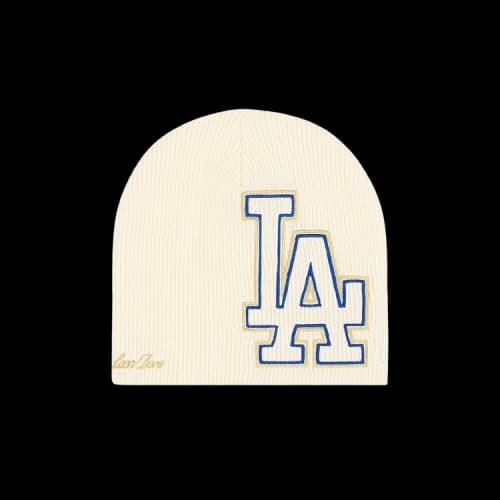 Aimé Leon Dore x LA Dodgers Embroidered Beanie 'Pristine'