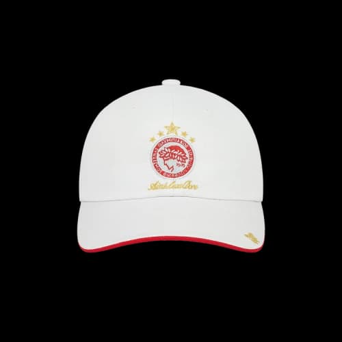 Aimé Leon Dore x Olympiacos F.C. Logo Hat 'Bright White'