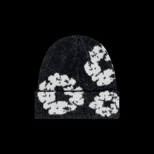Denim Tears Cotton Wreath Beanie 'Black'