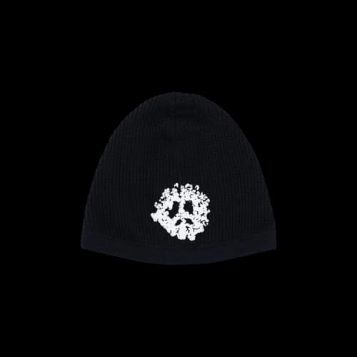 Denim Tears Peace Wreath Waffle Beanie 'Black'