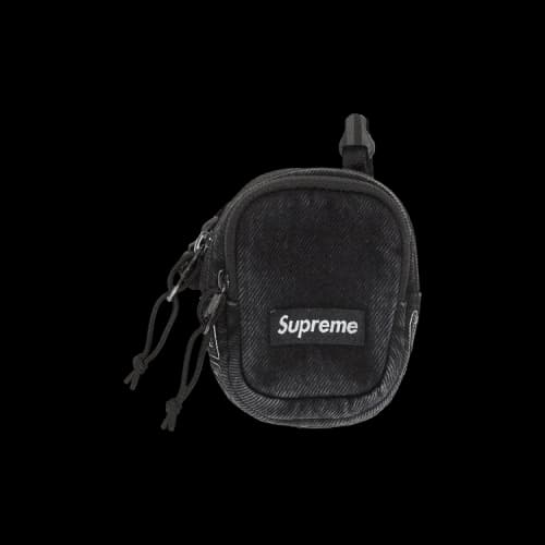 Supreme Denim Mini Utility Bag 'Black'