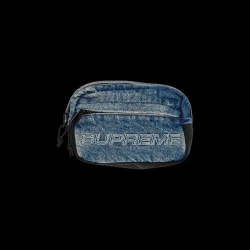 Supreme Denim Mini Shoulder Bag 'Washed Indigo'