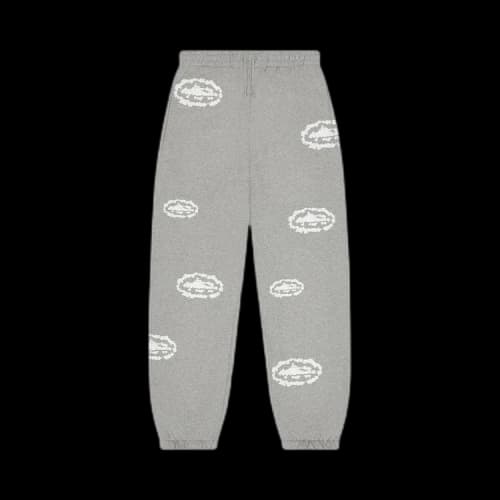 Denim Tears x Cortiez Island Wreath Sweatpants 'Grey'