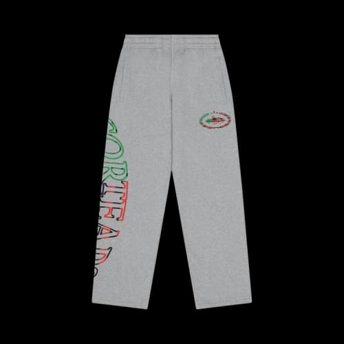 Denim Tears x Cortiez Cortears Royale Open Hem Sweatpants 'Grey'