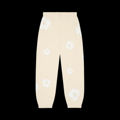 Denim Tears Cotton Wreath Sweatpants 'Oatmeal'