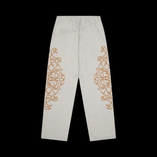 Denim Tears Western Embroidered Sweatpants 'Grey'