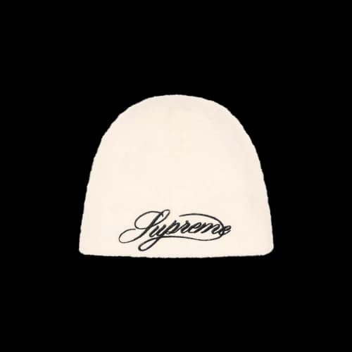 Supreme x Kangol Furgora Script Beanie 'Ivory'