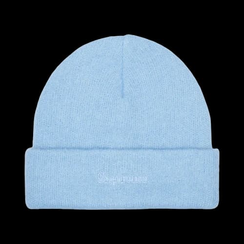 Supreme Mohair Beanie 'Blue'