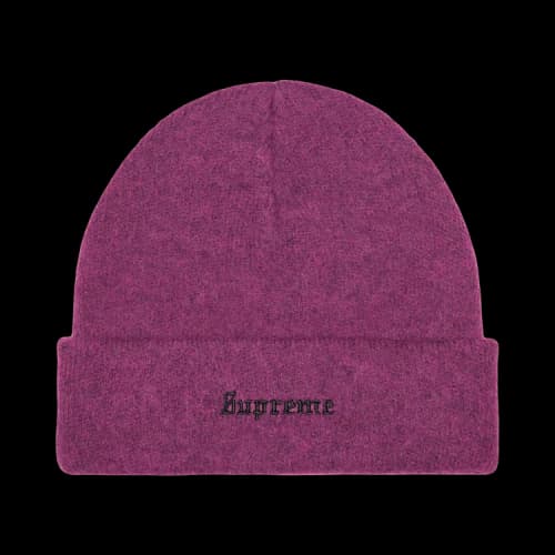 Supreme Mohair Beanie 'Plum'
