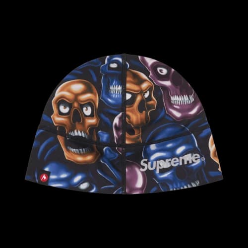 Supreme x Marmot Base Layer Beanie 'Skull Pile'