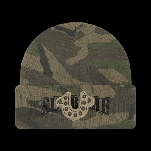Supreme x True Religion Beanie 'Olive Camo'