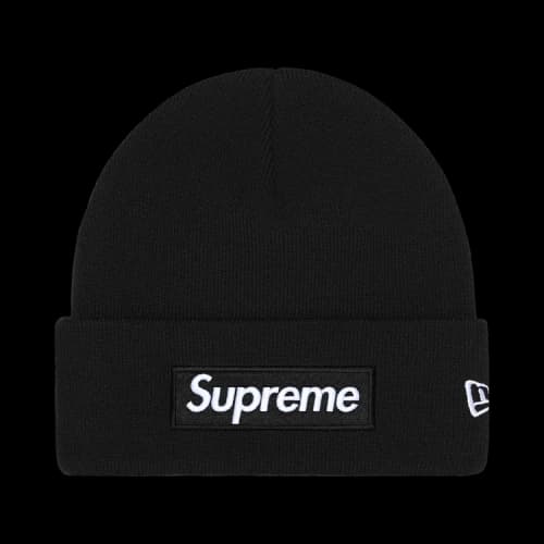 Supreme New Era Box Logo Beanie 'Black'