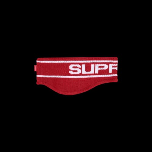 Supreme Contrast Logo Headband 'Red'