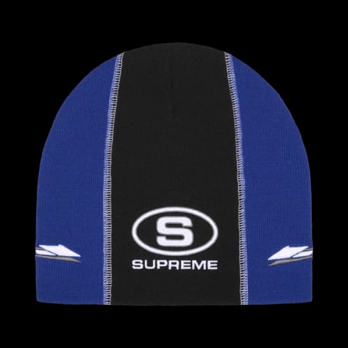 Supreme Racing Panel Beanie 'Navy'