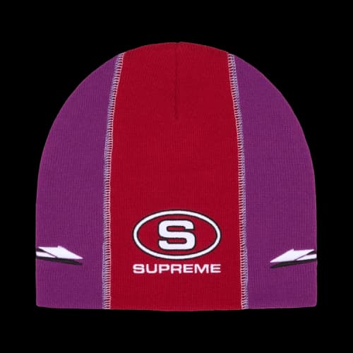 Supreme Racing Panel Beanie 'Red'