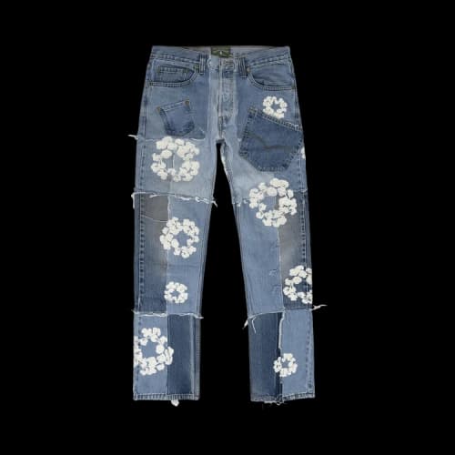 Denim Tears MVP Patchwork Jeans 'Blue'