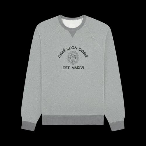 Aimé Leon Dore Souvenir Crewneck Sweatshirt 'Heather Grey'