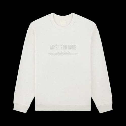 Aimé Leon Dore Rowing Crewneck Sweatshirt 'Oatmeal'