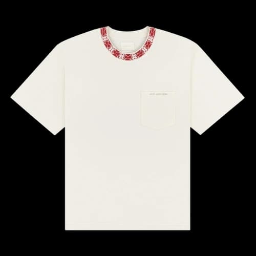 Aimé Leon Dore Jacquard Collar Pocket Tee 'Pristine'