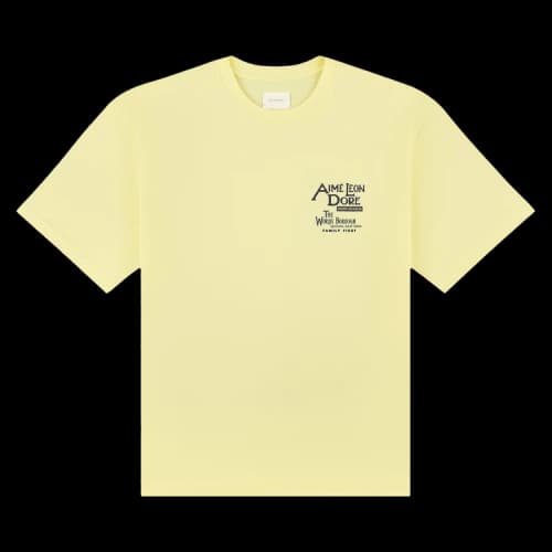 Aimé Leon Dore Record Breakers Tee 'Yellow Pear'