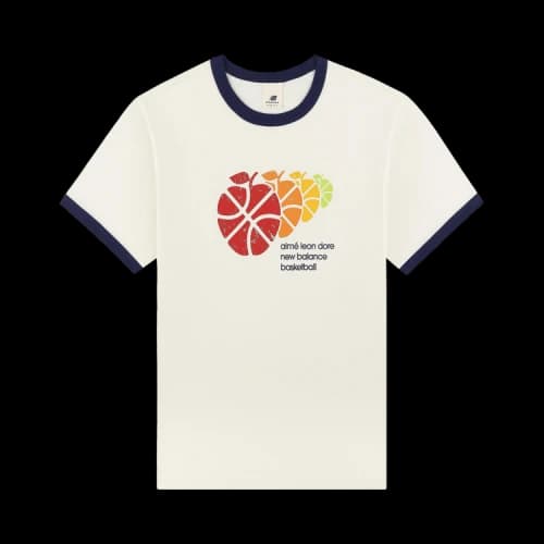 Aimé Leon Dore x New Balance Sonny Ny Ringer Tee 'Pristine'
