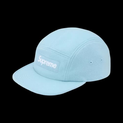 Supreme Wool Camp Cap 'Light Blue'
