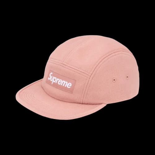 Supreme Wool Camp Cap 'Pink'