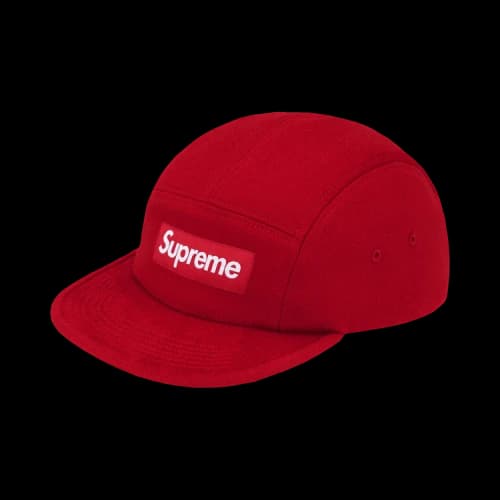 Supreme Wool Camp Cap 'Red'