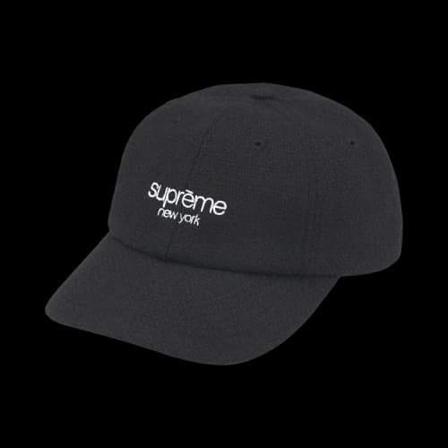 Supreme Harris Tweed 6-Panel 'Black'