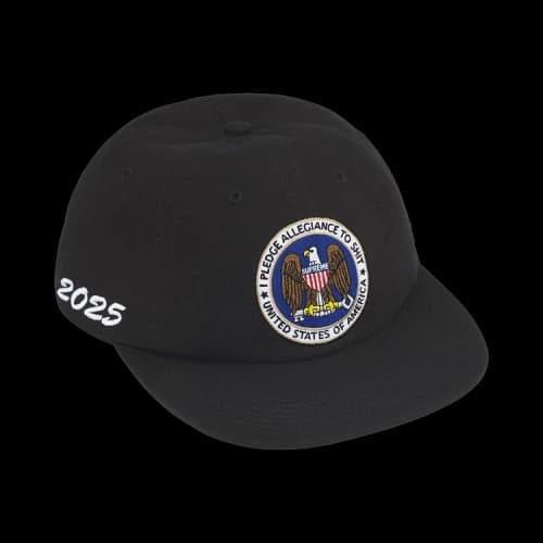 Supreme Pledge Allegiance 6-Panel 'Black'