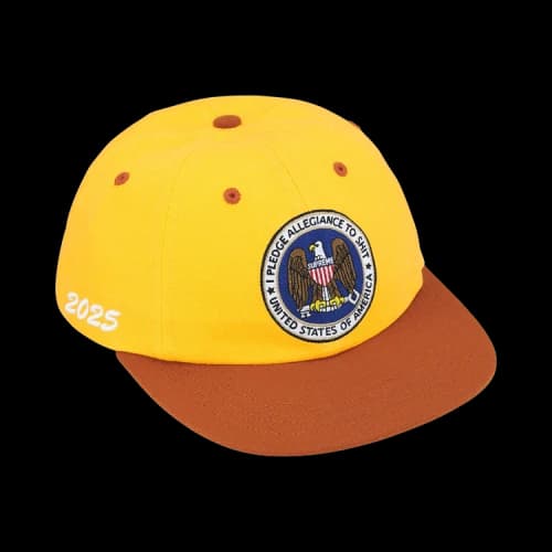 Supreme Pledge Allegiance 6-Panel 'Yellow'