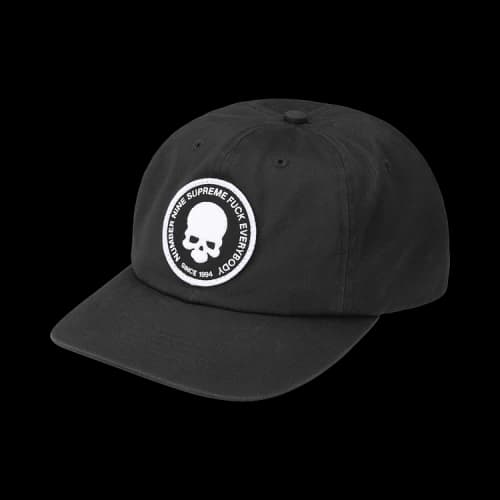 Supreme x Number (N)Ine 6-Panel 'Black'