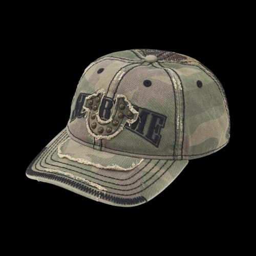 Supreme x True Religion Mesh Back 6-Panel 'Olive Camo'