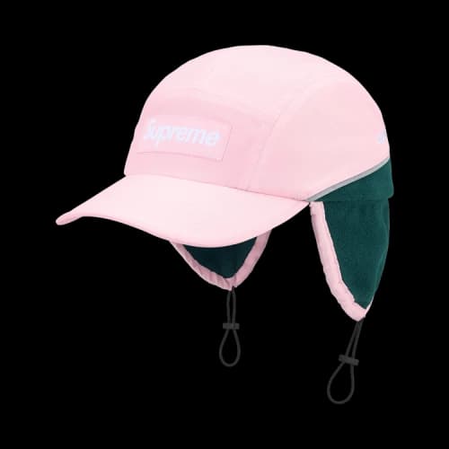 Supreme Polartec Lined Packable Earflap Camp Cap 'Pink'