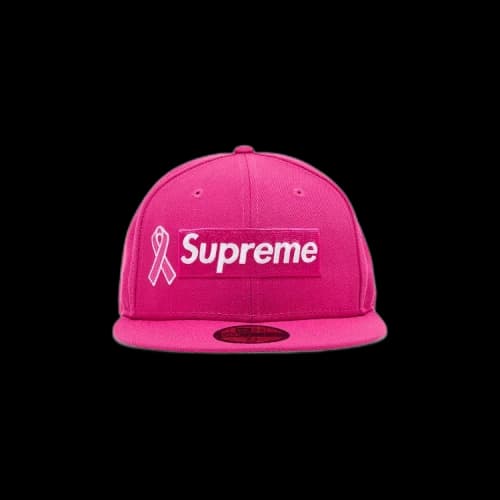 Supreme New Era Breast Cancer Awareness Box Logo 'Pink'