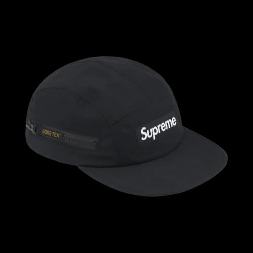 Supreme Gore-Tex Zip Pocket Camp Cap 'Black'