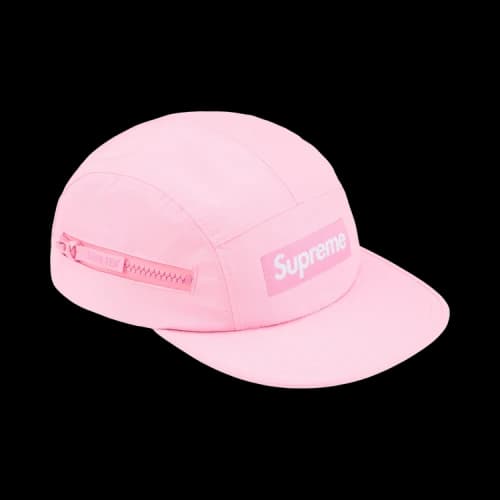 Supreme GORE-TEX Zip Pocket Camp Cap 'Pink'